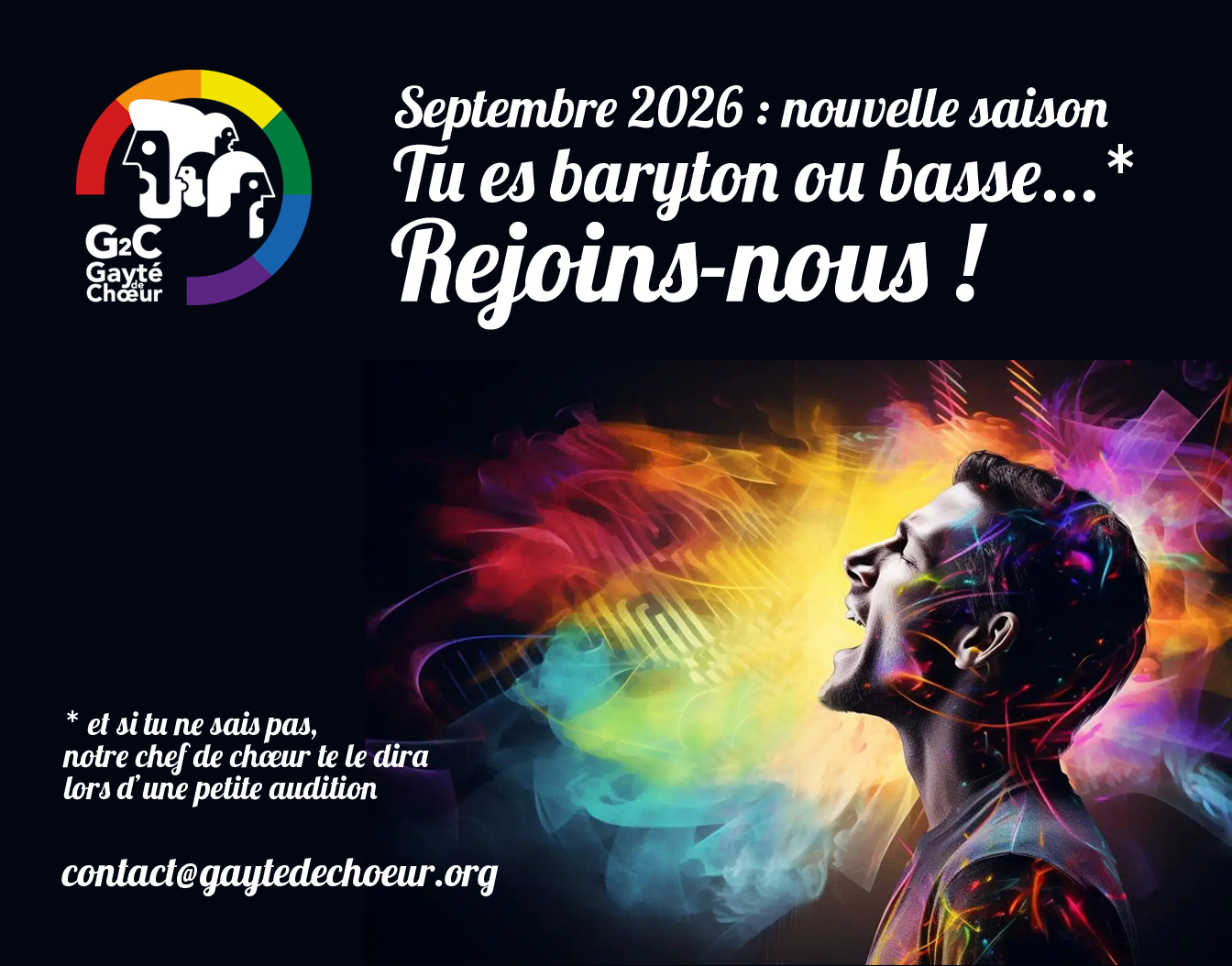 Gayté de Chœur   Chœur d'hommes amateur à Bordeaux